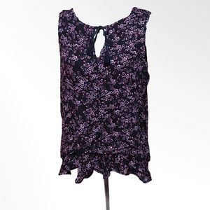 Jack BB Dakota Floral Sleeveless Top